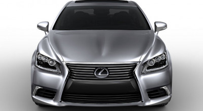 Primele imagini oficiale cu faceliftul limuzinei Lexus LS - Photo