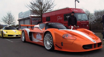 Maserati MC12 Corsa se fugăreşte cu Ferrari Enzo ZXX by Edo-Competition pe Nürburgring! - Photo