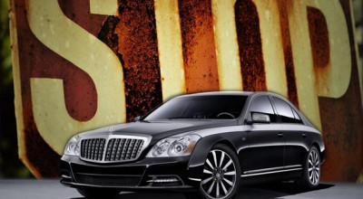Maybach tras pe linie moartă - Photo