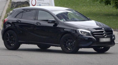 Paparazzi au reuşit să prindă în obiectiv crossoverul Mercedes-Benz GLA - Photo