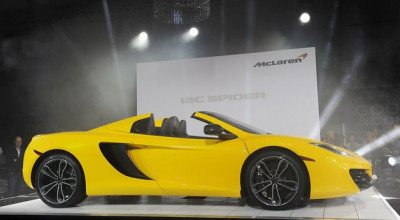 Primul test cu noul McLaren MP4-12C Spider - Photo