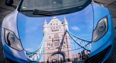 Artă pe roţi-McLaren MP4-12C-Londra-style - Photo