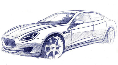 Maserati Ghibli va fi dezvăluit în aprilie - Photo