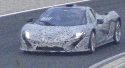 Hypercarul McLaren P1 a fost surprins în timpul testelor - Photo