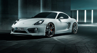 Noul Porsche Cayman modificat discret de Techart - Photo