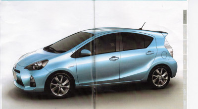 Primele imagini cu noua Toyota Prius C - Photo
