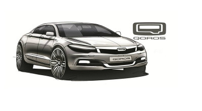 Qoros prezintă schiţele unei berline compacte - Photo
