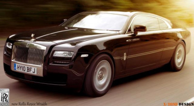 Rolls-Royce Wraith imaginat de X-Tomi - Photo