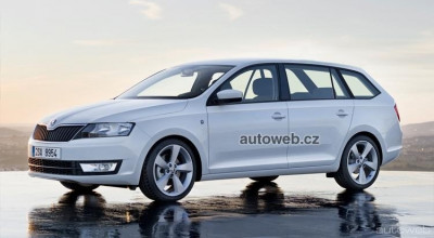 Acesta ar putea fi Skoda Rapid Combi - Photo