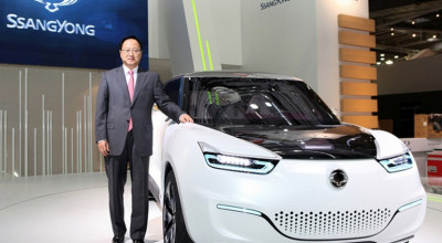 Conceptul SsangYong e-XIV, prezentat la Paris - Photo