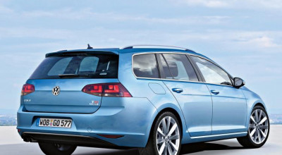 Primele imagini cu VW Golf VII Variant - Photo