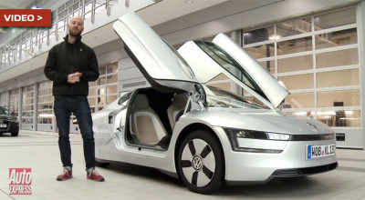 Auto Express a probat economicul Volkswagen XL1 - Photo