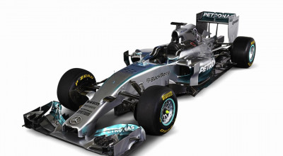 Mercedes a prezentat monopostul W05 cu care aspiră la titlurile mondiale în sezonul 2014 - Photo