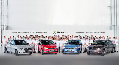 Skoda a fabricat 11 milioane de automobile la Mlada Boleslav - Photo