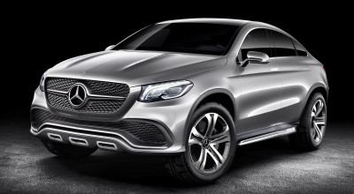 Mercedes Concept Coupe: viitorul rival al lui X6 se prezintă - Photo