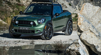 Mini a prezentat un concept de autovehicul pick-up bazat pe modelul Paceman - Photo