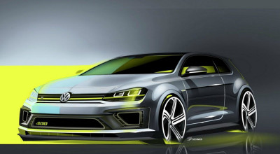 Volkswagen va dezvălui la Beijing conceptul extrem Golf R 400 - Photo