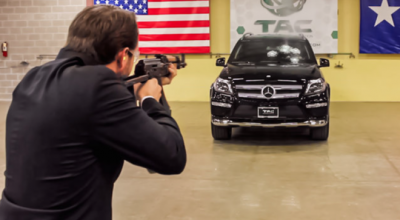 Te-ai visat vreodată la volanul unu Mercedes-Benz blindat? Iată cum arată un atac văzut din interior! (VIDEO) - Photo