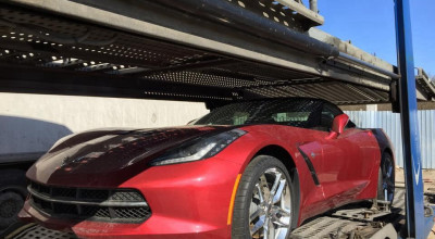 UPDATE: Noul Corvette C7 surprins în Chişinău aparţine unui atelier de tuning din capitală! - Photo