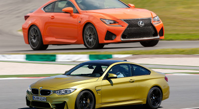 Lexus RC F faţă în faţă cu BMW M4 într-o cursă contracronometru! (VIDEO) - Photo