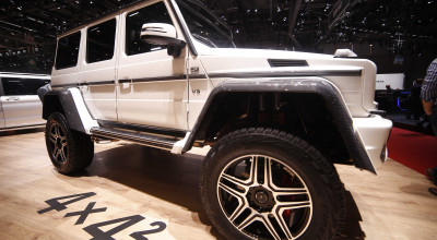 Visezi la un Mercedes-Benz G500 4x4²? Vezi cum trebuie să cobori din acesta :D (VIDEO) - Photo