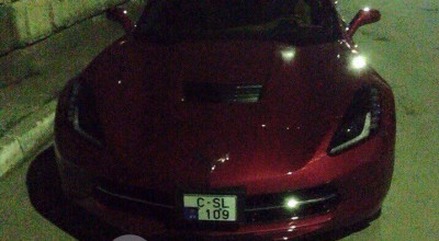Chişinăul se poate lăuda cu primul Chevrolet Corvette C7 adus în ţară! - Photo