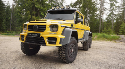 Cel mai controversat tuner, Mansory, modifică cel mai brutal SUV, MB G63 AMG 6x6 - Photo