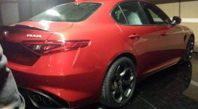 Alfa Romeo Giulia a fost deconspirată înainte de termen! Vezi cum arată sedanul italienilor - Photo