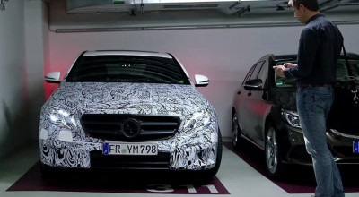 Mercedes-Benz E-Class 2017 se poate lăuda cu propriul sistem Remote Parking Pilot (VIDEO) - Photo