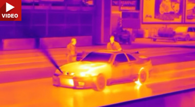 Iată cum arată cursele de drag în spectrul culorilor infraroşu (VIDEO) - Photo