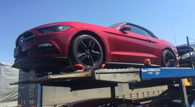 Primul Ford Mustang 2015 a fost surprins la vamă cu Moldova! - Photo
