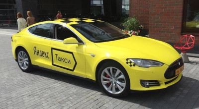 În Rusia au apărut primile taxiuri Tesla Model S! - Photo