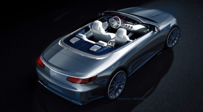 Iată prima randare al viitorului Mercedes-Benz S-Class Cabriolet! - Photo