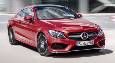 Noul Mercedes-Benz C class Coupe s-a lăsat deconspirat oficial! - Photo