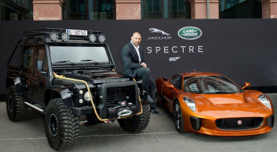 Jaguar şi Land Rover şi-au prezentat principalii actori în pelicula Spectre - Photo