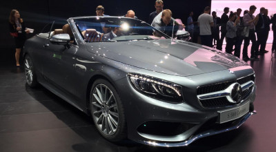 FRANKFURT 2015: Continuăm cu noul Mercedes-Benz S500 Cabriolet - Photo