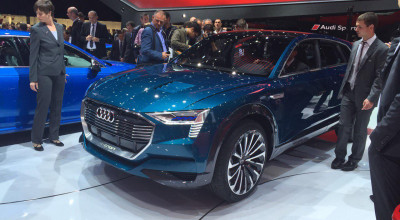FRANKFURT 2015: Vezi cum arată noul Audi e-tron quattro, rivalul lui Tesla Model X - Photo