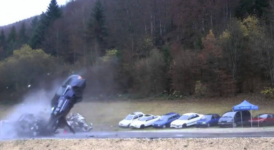 Iubeşti viteza? Vezi cum arată un accident cu 200 km/h! (VIDEO) - Photo