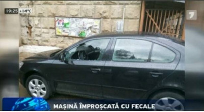 Cum ar fi să îţi găseşti maşina plină cu...excremente? - Photo