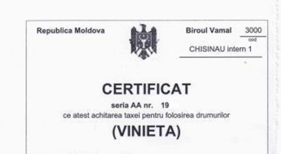 Atenţie Şoferi! Se scumpeşte VINIETA! Află cu cât mai exact Atenţie Şoferi! Se scumpeşte VINIETA! Află cu cât mai exact - Photo