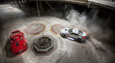 VIDEO: Drift cu bolizi de 1.000 CP într-un mall abandonat! Imagini la 360 de grade - Photo