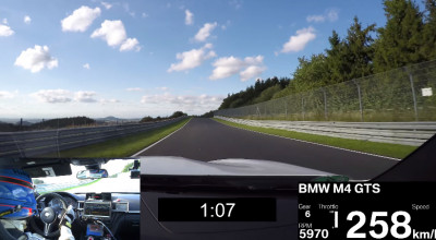 Imagini video complete cu noul BMW M4 GTS pe circuitul de la Nurburgring! - Photo