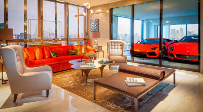 Cum ar fi să ai parcat un Lamborghini chiar la fereastră? Să zicem la etajul 30? (VIDEO) - Photo