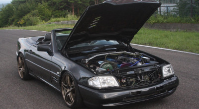 Să fie asta reţeta perfectă? Un Mercedes-Benz SL cu motor de Toyota Supra? - Photo