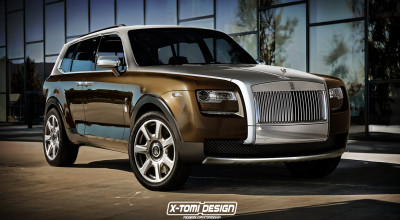 Primul SUV Rolls-Royce ar putea arăta cam aşa! - Photo