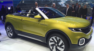 GENEVA 2016: Primul concurent pentru Evoque Convertible vine de la VW şi se numeşte T-Cross Breeze - Photo