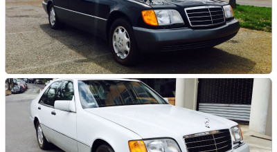 Două Mercedes-uri W140 cu foarte puţini km la bord se vând pentru o sumă exorbitantă! - Photo