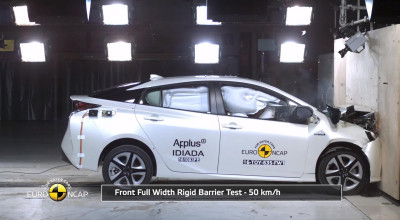 Toyota Prius a obţinut cinci stele la testele Euro NCAP (VIDEO) - Photo