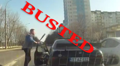 Individul cu bâta riscă închisoare pe 3 ani sau amendă de 14.000 de lei (VIDEO) - Photo