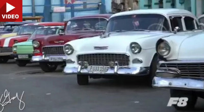 Cel de-al optulea episod Fast and Furios este filmat în Cuba. Iată şi o secvenţă video! - Photo